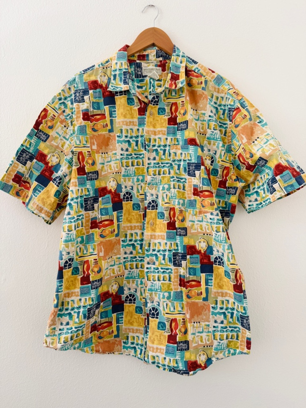 Banana Republic Vintage Safari & Travel Short Sleeve Button Down Shirt